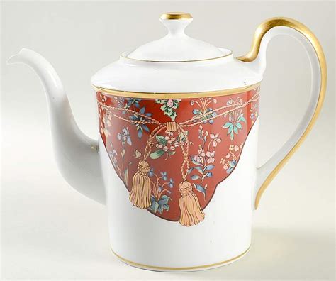 Tapisserie Coffee Pot & Lid by Christian Dior.